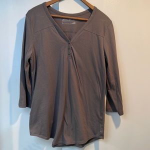 Eddie Bauer Henley T Shirt